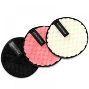 Reusable Makeup Remover Pads (3 Pack) | 100% Organic Bamboo Cotton Pads For All Skin Types